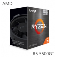AMD 锐龙5 5500GT处理器r5 6核12线程 加速频率至高4.4GHz 含Radeon Graphics集显