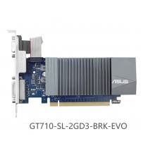 华硕（ASUS）GT710-SL-2GD5-BRK-EVO DDR5 家用办公电脑独立显卡