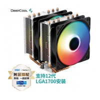 九州风神 （DEEPCOOL）大霜塔CPU散热器双塔6热管风冷